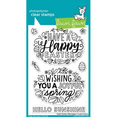 Lawn Fawn Clear Stamps - Giant Easter Messages